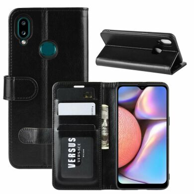 Чехол-книжка Deexe Wallet Style для Samsung Galaxy A10s (A107) - Black