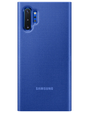 Чехол-книжка LED View Cover для Samsung Galaxy Note 10+ (N975)	 EF-NN975PLEGRU - Blue