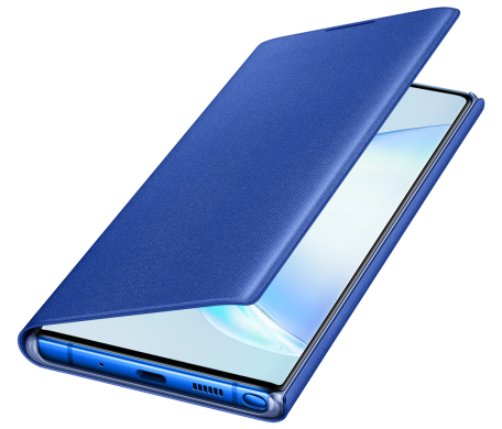 Чехол-книжка LED View Cover для Samsung Galaxy Note 10+ (N975)	 EF-NN975PLEGRU - Blue