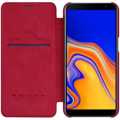 Чехол-книжка NILLKIN Qin Series для Samsung Galaxy J6+ (J610) - Red