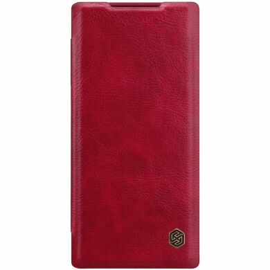 Чехол-книжка NILLKIN Qin Series для Samsung Galaxy Note 10+ (N975) - Red