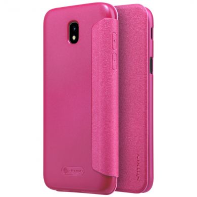 Чохол-книжка NILLKIN Sparkle Series для Samsung Galaxy J5 2017 (J530), Червоний