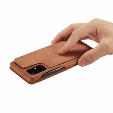 Чехол LC.IMEEKE Retro Style для Samsung Galaxy A71 (A715) - Brown