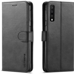 Чехол LC.IMEEKE Wallet Case для Samsung Galaxy A7 2018 (A750) - Black