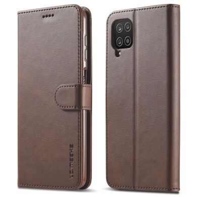 Чехол LC.IMEEKE Wallet Case для Samsung Galaxy M62 - Coffee