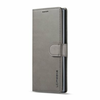 Чохол LC.IMEEKE Wallet Case для Samsung Galaxy Note 10 (N970) - Grey