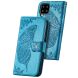 Чохол UniCase Butterfly Pattern для Samsung Galaxy A22 (A225) / M22 (M225) - Blue