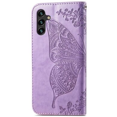 Чехол UniCase Butterfly Pattern для Samsung Galaxy A24 (A245) - Light Purple