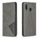 Чехол UniCase Geometric Pattern для Samsung Galaxy A20 (A205) / A30 (A305) - Grey