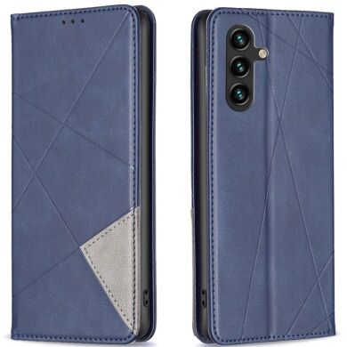 Чехол UniCase Geometric Pattern для Samsung Galaxy A35 (A356) - Blue