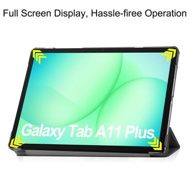 Чехол UniCase Slim для Samsung Galaxy Tab A11 Plus (X230/236) - Blackish Green