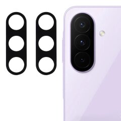 Комплект защитных стекол на заднюю камеру Deexe Black Lens Protector для Samsung Galaxy A27 (A276) - Black