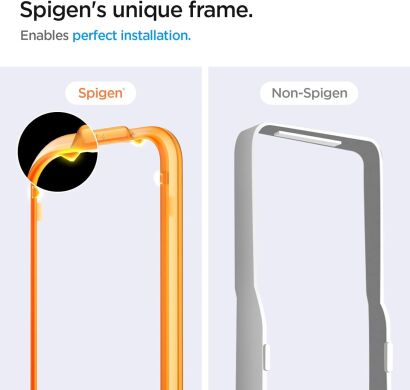 Комплект защитных стекол Spigen (SGP) GLAS.tR AlignMaster для Samsung Galaxy A55 (A556)