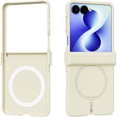 Накладка ABEEL Lyra Skin with MagSafe (FF) для Samsung Galaxy Flip 8 - Beige