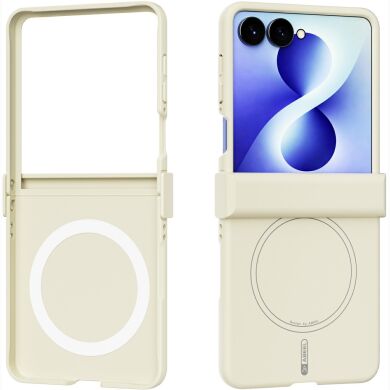 Накладка ABEEL Lyra Skin with MagSafe (FF) для Samsung Galaxy Flip 8 - Beige