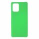 Пластиковый чехол Deexe Hard Shell для Samsung Galaxy S10 Lite (G770) - Green. Фото 1 из 5