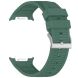 Ремешок Deexe Durable Strap для Samsung Galaxy Watch 8 (40/44mm) / 8 Classic - Dark Green. Фото 3 из 7