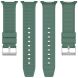 Ремешок Deexe Durable Strap для Samsung Galaxy Watch 8 (40/44mm) / 8 Classic - Dark Green. Фото 5 из 7