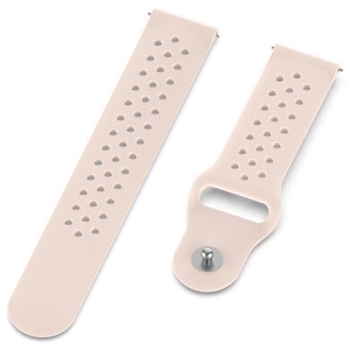 Ремешок Deexe Holes Strap для Samsung Galaxy Gear S3 - Light Pink