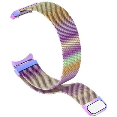 Ремешок Deexe Milanese Stainless Steel для Samsung Galaxy Watch 4 (40/44mm) / Watch 4 Classic (42/46mm) - Multicolor
