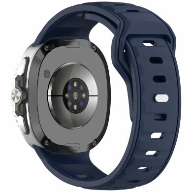 Ремешок Deexe Sport Band для Samsung Galaxy Watch 8 (40/44mm) / 8 Classic - Midnight Blue