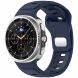 Ремешок Deexe Sport Band для Samsung Galaxy Watch 8 (40/44mm) / 8 Classic - Midnight Blue. Фото 2 из 6