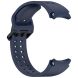 Ремешок Deexe Sport Loop для Samsung Galaxy Watch 4 / 5 / 6 / 7 / FE (40mm) - Midnight Blue. Фото 4 из 12