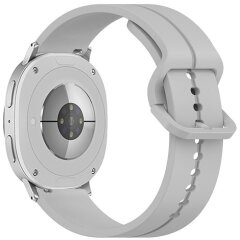 Ремешок KALEBOL Groove Design для Samsung Galaxy Watch 8 (40/44mm) / 8 Classic - Light Grey