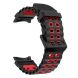 Ремінець KALEBOL Ocean Strap для Samsung Galaxy Watch 4 / 4 Classic / 5 / 5 Pro / 6 / 6 Classic / 7 / FE - Black / Red