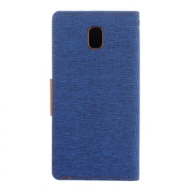 Чехол-книжка MERCURY Canvas Diary для Samsung Galaxy J7 2017 (J730) - Light Blue