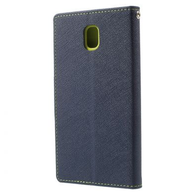 Чехол-книжка MERCURY Fancy Diary для Samsung Galaxy J7 2017 (J730) - Dark Blue