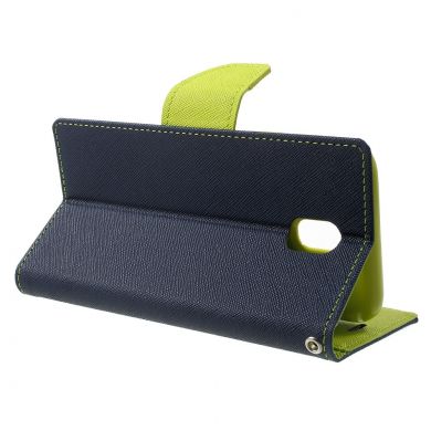 Чехол-книжка MERCURY Fancy Diary для Samsung Galaxy J7 2017 (J730) - Dark Blue