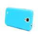 Силиконовая накладка Deexe Frosted Case для Samsung Galaxy S4 (i9500) - Light Blue. Фото 3 из 9
