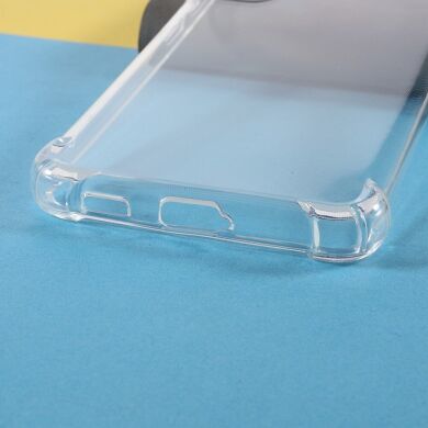 Силіконовий чохол Deexe UltraThin Camera Сoverage для Samsung Galaxy S21 FE (G990) - Transparent