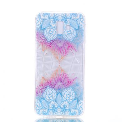 Силіконовий чохол UniCase 3D Diamond Pattern для Samsung Galaxy J6+ (J610) - Lotus