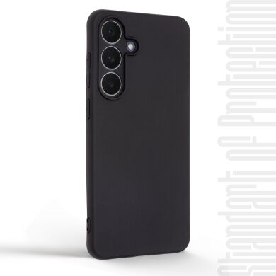 Силіконовий (TPU) чохол ArmorStandart Matte Slim Fit для Samsung Galaxy S25 FE (S731) - Black