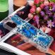 Силиконовый (TPU) чехол Deexe Fashion Glitter для Samsung Galaxy A22 (A225) / M22 (M225) - Blue Butterfly. Фото 5 из 7
