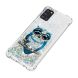 Силиконовый (TPU) чехол Deexe Fashion Glitter для Samsung Galaxy A31 (A315) - Owl. Фото 4 из 7