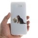 Силиконовый (TPU) чехол Deexe Life Style для Samsung Galaxy J4+ (J415) - Cat and Mirror. Фото 7 из 8