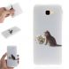 Силіконовий (TPU) чохол Deexe Life Style для Samsung Galaxy J4+ (J415) - Cat and Mirror