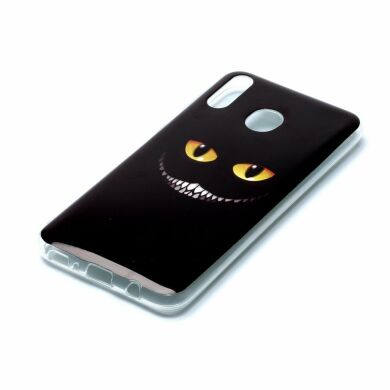 Силиконовый (TPU) чехол Deexe Life Style для Samsung Galaxy M20 (M205) - Smiling Monster