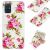 Силиконовый (TPU) чехол Deexe LumiCase для Samsung Galaxy A71 (A715) - Vivid Flowers