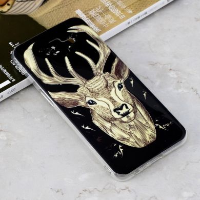 Силіконовий (TPU) чохол Deexe LumiCase для Samsung Galaxy J6+ (J610) - Elk Luminous TPU