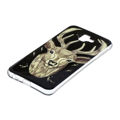 Силіконовий (TPU) чохол Deexe LumiCase для Samsung Galaxy J6+ (J610) - Elk Luminous TPU