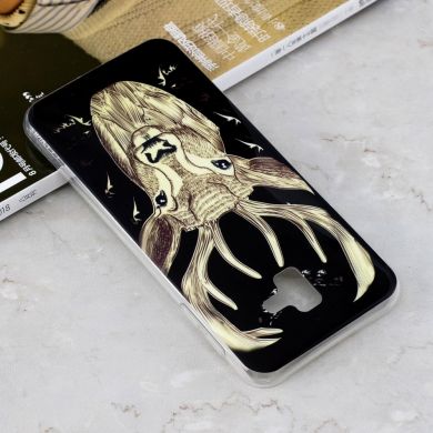 Силіконовий (TPU) чохол Deexe LumiCase для Samsung Galaxy J6+ (J610) - Elk Luminous TPU