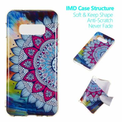 Силиконовый (TPU) чехол Deexe LumiCase для Samsung Galaxy S10e (G970) - Colorized Mandala