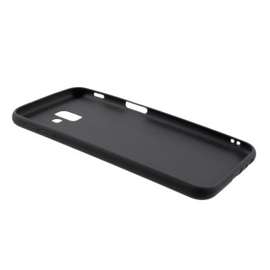 Силиконовый (TPU) чехол Deexe Matte Case для Samsung Galaxy J6+ (J610) - Black