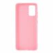 Силіконовий (TPU) чохол Deexe Matte Case для Samsung Galaxy S20 Plus (G985) - Pink
