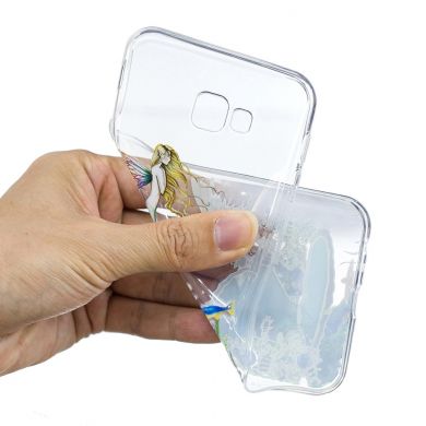 Силіконовий (TPU) чохол Deexe Pretty Glossy для Samsung Galaxy J4+ (J415) - Mermaid