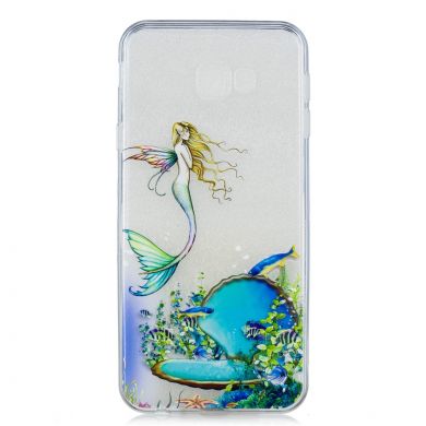 Силиконовый (TPU) чехол Deexe Pretty Glossy для Samsung Galaxy J4+ (J415) - Mermaid